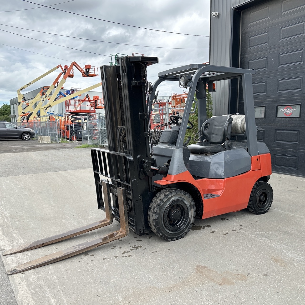 Chariot élévateur Toyota 4000lb – Image 2