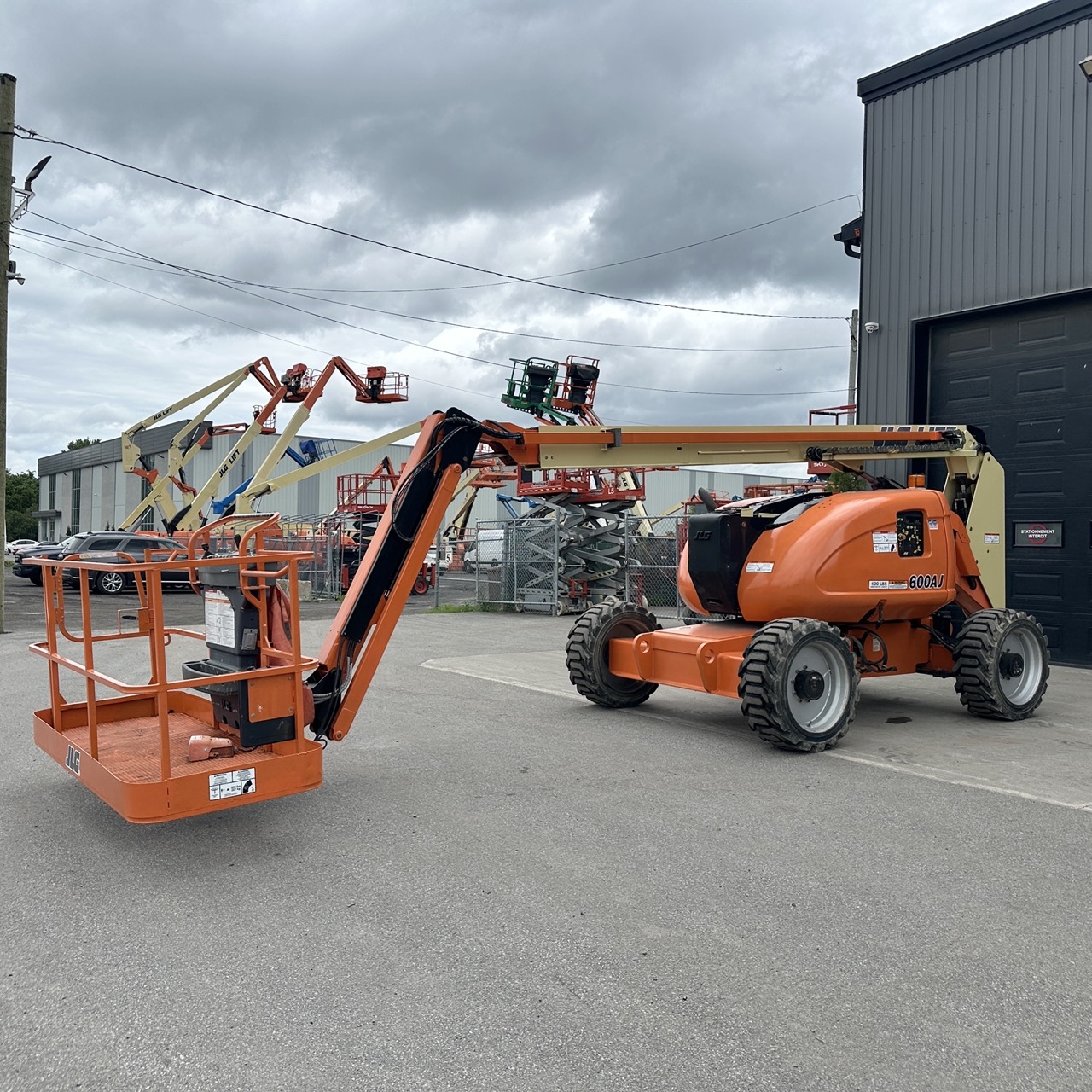 Nacelle articulée JLG 600AJ (#3019) – Image 9